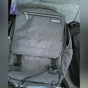 Grey backpack that can fit laptop